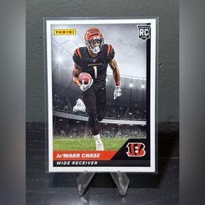 #76 Ja'Marr Chase 2021 Panini Sticker & Card Collection - Cards Rookie